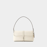 Sac Porté Épaule Hamptons - Coach - Cuir - Blanc