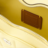 Sac À Bandoulière Heart - Coach - Cuir - Jaune