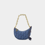 Sac Porté Épaule Mira - Coach - Coton - Bleu