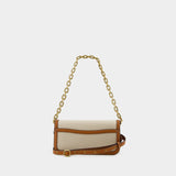 Sac Porté Épaule Idol 23 - Coach - Toile - Salt Stone