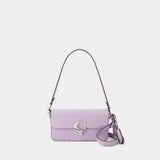Sac Hobo Studio Baguette - Coach - Cuir - Violet