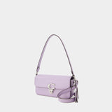 Sac Hobo Studio Baguette - Coach - Cuir - Violet