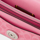 Sac Porté Épaule Tabby 20 - Coach - Toile - Rose