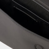 Sac À Bandoulière Charter Flap 18 - Coach - Cuir - Noir