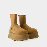 Bottines Classic Dipper - Ugg - Cuir - Noisette