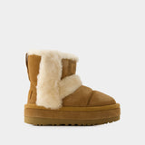 Bottines Classic Cloudpeak - Ugg - Cuir - Noisette