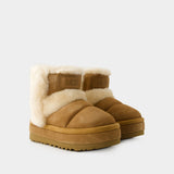 Bottines Classic Cloudpeak - Ugg - Cuir - Noisette