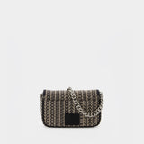 Sac Hobo J Marc Mini - Marc Jacobs - Coton - Beige Multi
