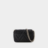 Sac The Mini Shoulder - Marc Jacobs - Cuir - Noir