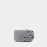 Sac The Mini Shoulder - Marc Jacobs - Cuir - Gris