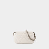 Sac The Mini Shoulder - Marc Jacobs - Cuir - Beige