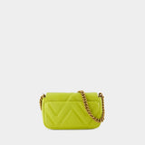 Sac The Mini Shoulder - Marc Jacobs - Cuir - Jaune