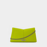 Sac The Clutch - Marc Jacobs - Cuir - Vert