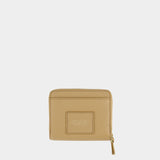 Portefeuille The Mini Compact - Marc Jacobs - Cuir - Marron