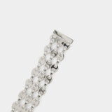 Bracelet Eight Nano 3Row - Paco Rabanne - Laiton - Argenté