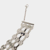 Bracelet Eight Nano 3Row - Paco Rabanne - Laiton - Argenté
