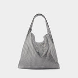 Sac Hobo Pixel - Paco Rabanne - Strass - Argenté