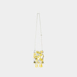 Sac à Bandoulière Sparkle Mini - Paco Rabanne - Synthétique - Argenté