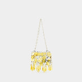 Sac à Bandoulière Sparkle Nano - Paco Rabanne - Synthétique - Argenté