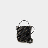 Petit Sac Seau Paco - Paco Rabanne - Cuir - Noir