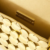 Sac à Bandoulière Button Flap S - Paco Rabanne - Doré