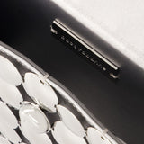 Sac à Bandoulière Button Flap S - Paco Rabanne - Argenté