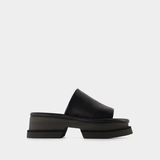 Sandales Faith - Clergerie - Cuir - Blk Nap
