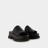 Sandales Faith - Clergerie - Cuir - Blk Nap