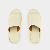Sandales Dodie - Clergerie - Cuir - Straw Nap