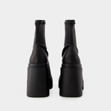 Bottes Ninaa1 - Clergerie - Cuir - Noir