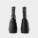 Bottines Ninav - Clergerie - Pvc - Noir