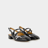 Escarpins Peche - Carel - Cuir - Noir