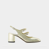 Escarpins Banana - Carel - Cuir - Platine
