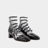 Babies Xena - Carel - Cuir Verni - Noir