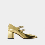 Escarpins Alice - Carel - Cuir - Specchio Or