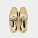 Escarpins Alice - Carel - Cuir - Specchio Or