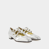 Escarpins Ariana - Carel - Cuir - Specchio Argent