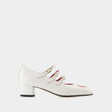 Escarpins Kina - Carel - Cuir Verni - Ivoire