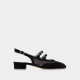Escarpins Peche Night - Carel - Velours - Noir