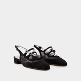 Escarpins Peche Night - Carel - Velours - Noir
