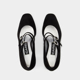 Escarpins Alice - Carel - Daim - Noir