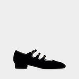 Ballerines Ariana - Carel - Velvet - Noir
