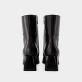 Bottes Odeon - Carel - Cuir - Noir