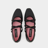 Ballerines Tutu - Carel - Cuir - Noir