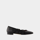 Ballerines Tutu - Carel - Cuir - Noir