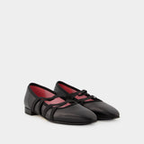 Ballerines Tutu - Carel - Cuir - Noir