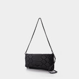 Sac Rock Xl Mat Scale en Cuir Noir