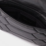 Sac Rock Xl Mat Scale en Cuir Noir