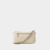 Sac Hobo Rock Nano - Zadig & Voltaire - Cuir - Blanc