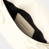 Sac Hobo Rock Nano - Zadig & Voltaire - Cuir - Blanc